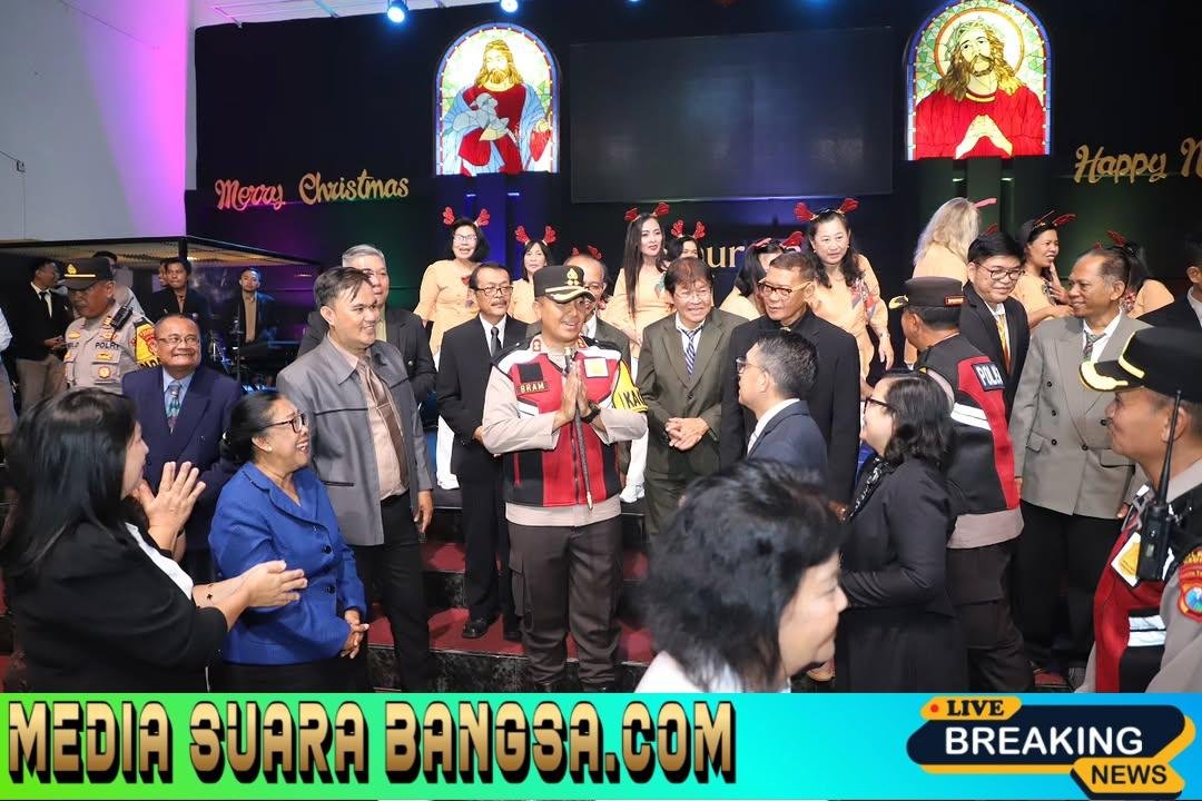 Kapolres Kediri Pimpin Patroli R2 Pastikan Libur Nataru Aman