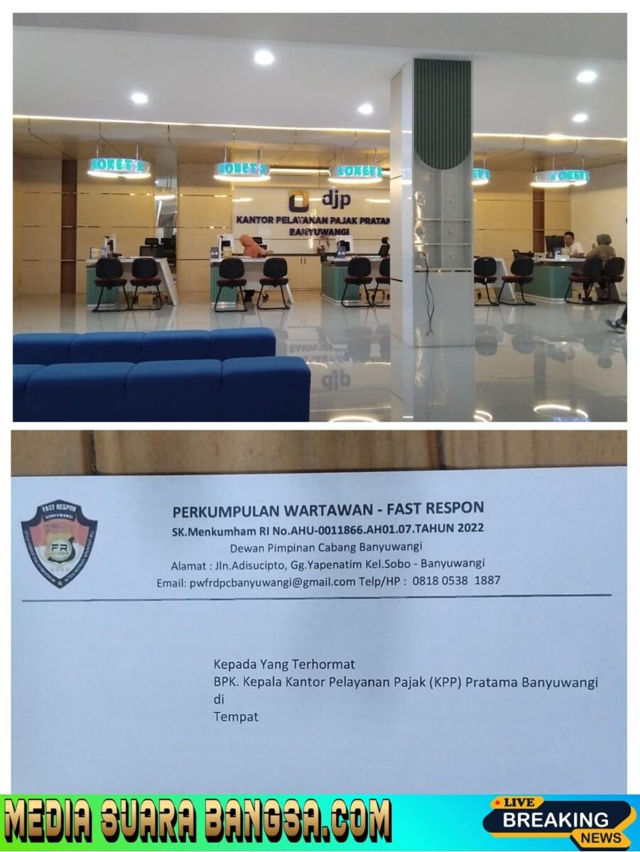 PW FRN Banyuwangi Ajukan Sosialisasi DJP Coretax ke KPP Pratama, Dorong Kepatuhan Pajak Perusahaan Pers