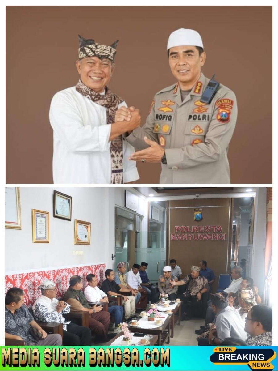 Kapolresta Banyuwangi Siap Amankan Objek Wisata, Menjawab Aspirasi Budayawan Osing