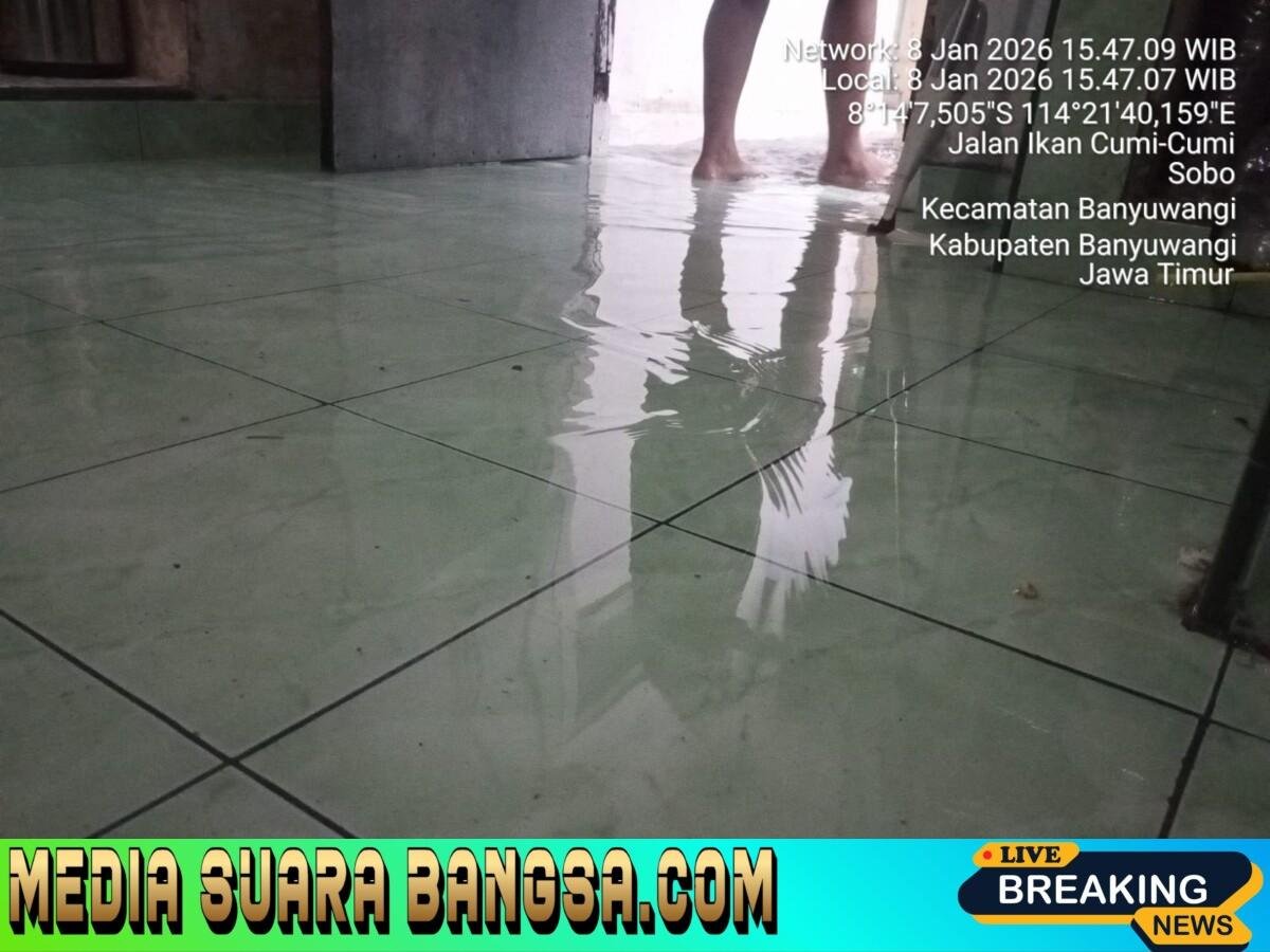 Hujan Deras Kembali Masuk Rumah Warga Sobo, Aduan Berulang Dinilai Tak Digubris