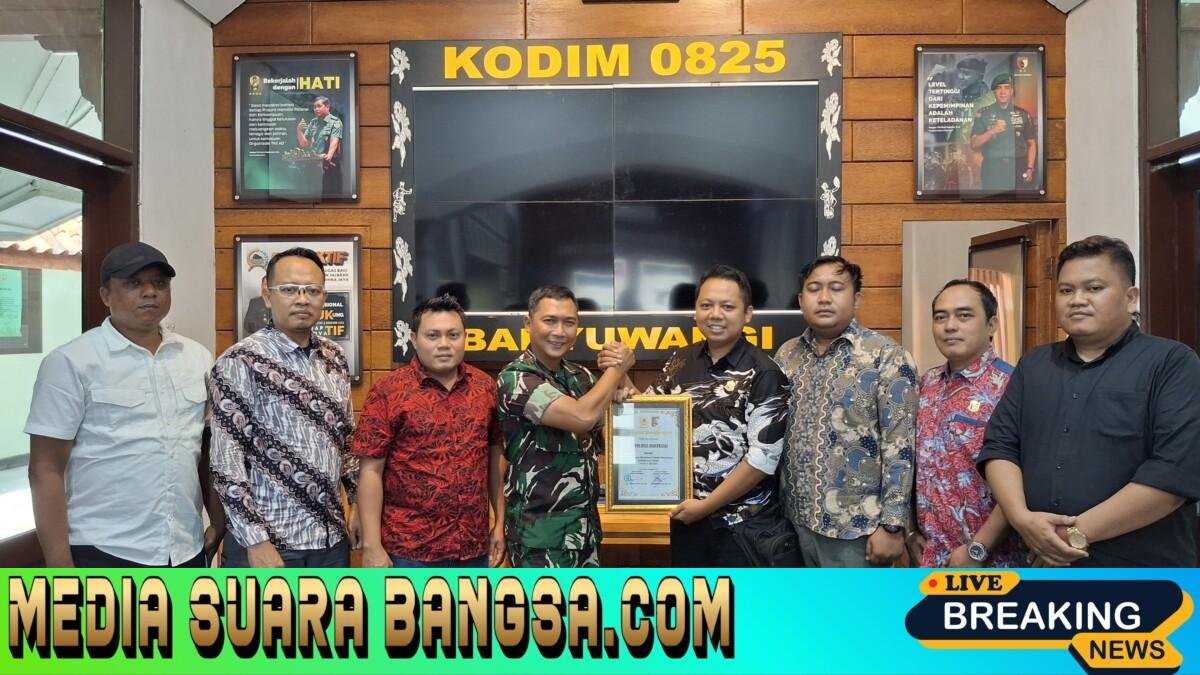 Perbakin Banyuwangi Perkuat Sinergi dengan Kodim 0825, Dandim Siap Dukung Pembinaan Atlet Menembak