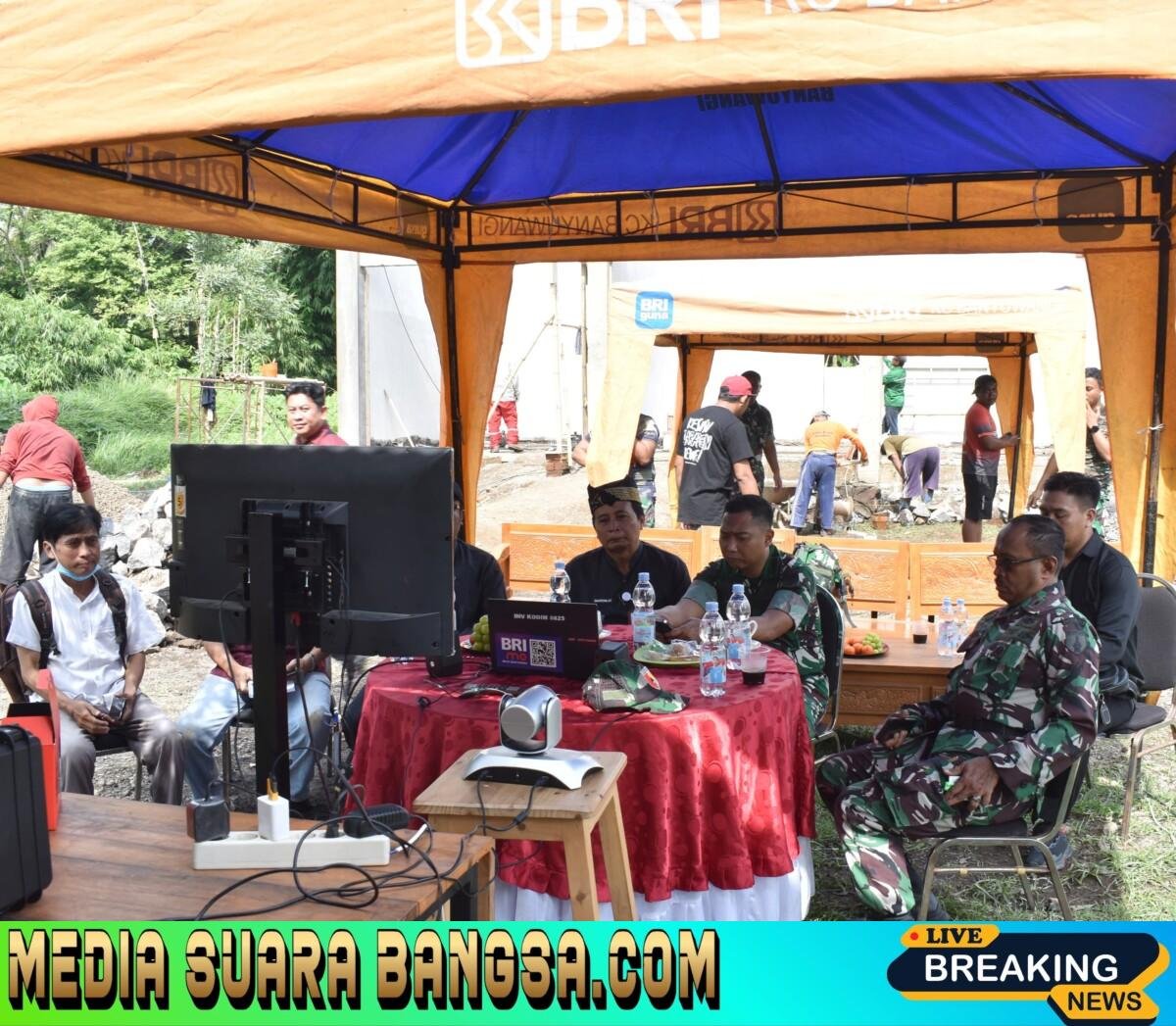 Aster Panglima TNI Pimpin Wasev Koperasi Kelurahan Merah Putih Secara Virtual dari Markas Besar TNI AD