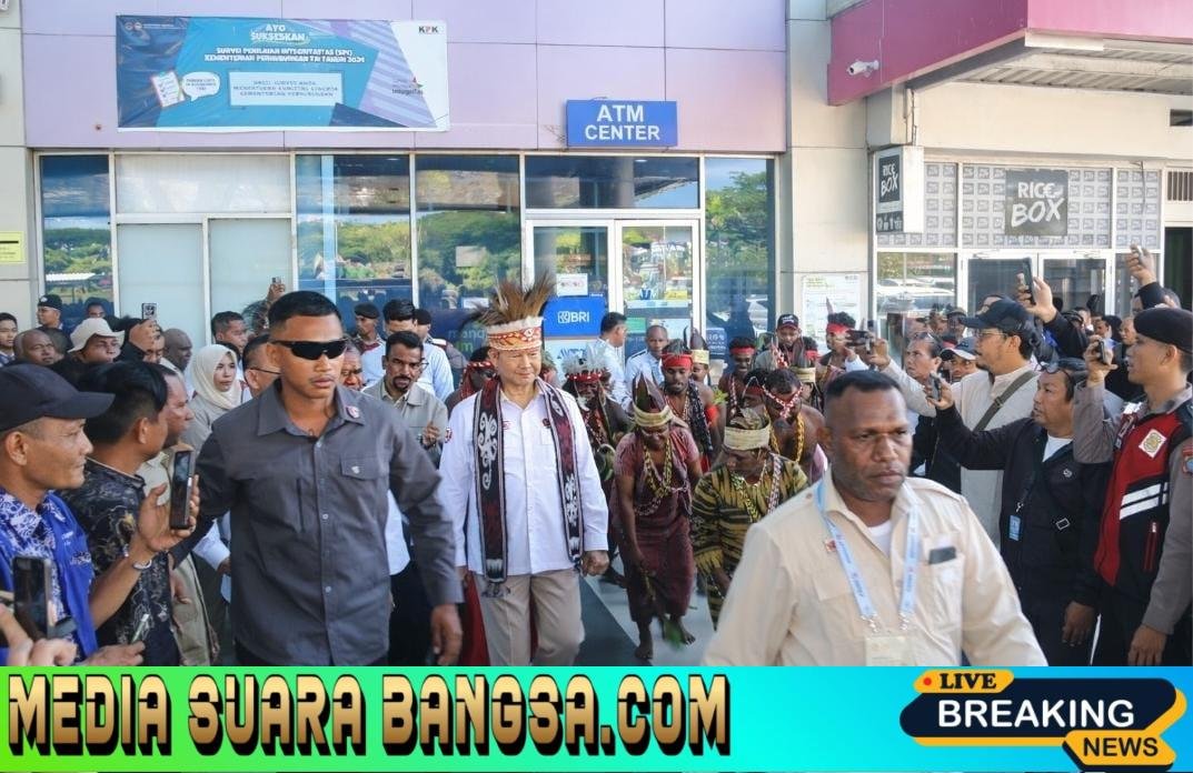 Pastikan Keamanan Agenda Nasional, Kapolda Papua Barat Daya Sambut Kedatangan Hashim Djojohadikusumo