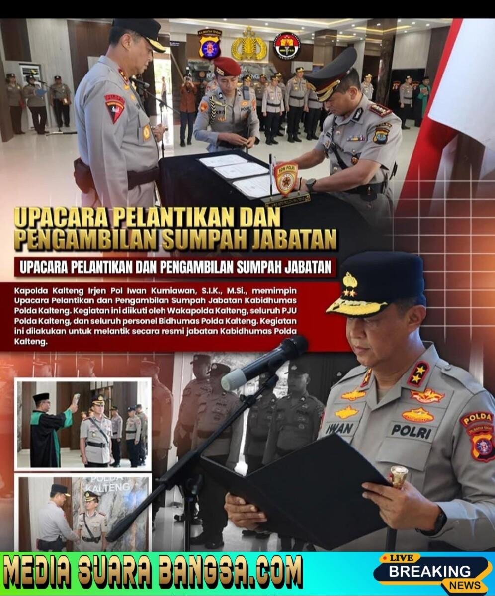 Kombes Pol Budi Rachmat, Alumni Akpol 1998 Resmi Jabat Kabidhumas Polda Kalteng