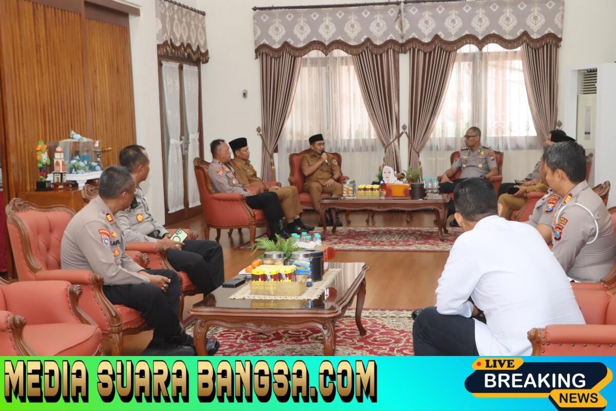 Kapolres Pasuruan Kota Kunjungi Wali Kota Adi Wibowo, Bangun Komunikasi Jaga Kamtibmas
