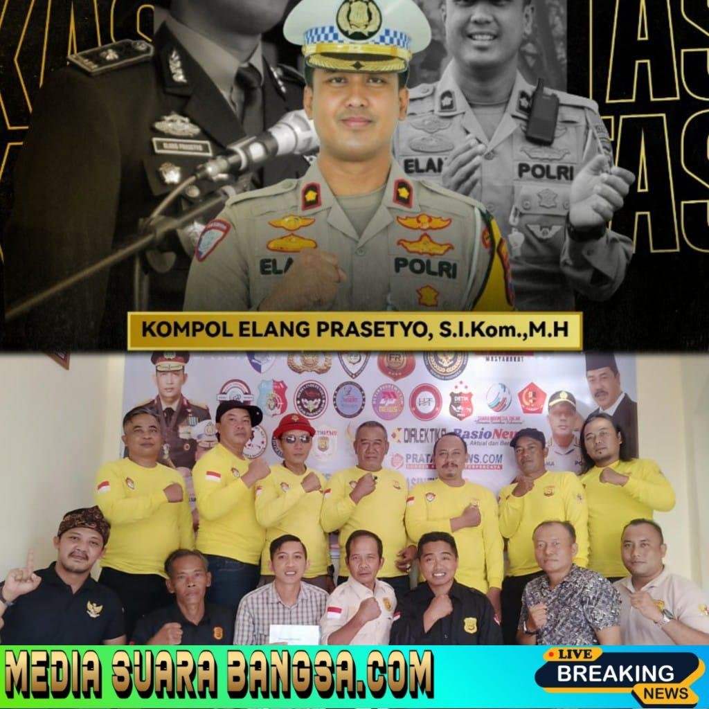 PW-FRN Counter Polri DPC Banyuwangi Apresiasi Pengabdian Kompol Elang Prasetyo Selama Menjabat Kasat Lantas