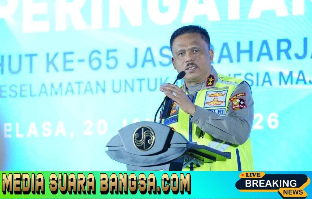 Di HUT ke-65, Kakorlantas Polri Sebut Angka Fatalitas Kecelakaan Turun 10%, Bukti Sinergi Kuat Korlantas dan Jasa Raharja