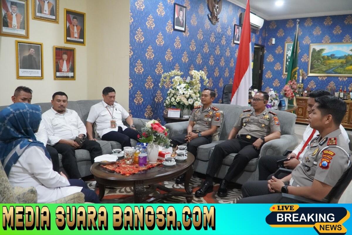 Kapolres Pasuruan Perkuat Sinergi Lewat Silaturahmi Lintas Instansi