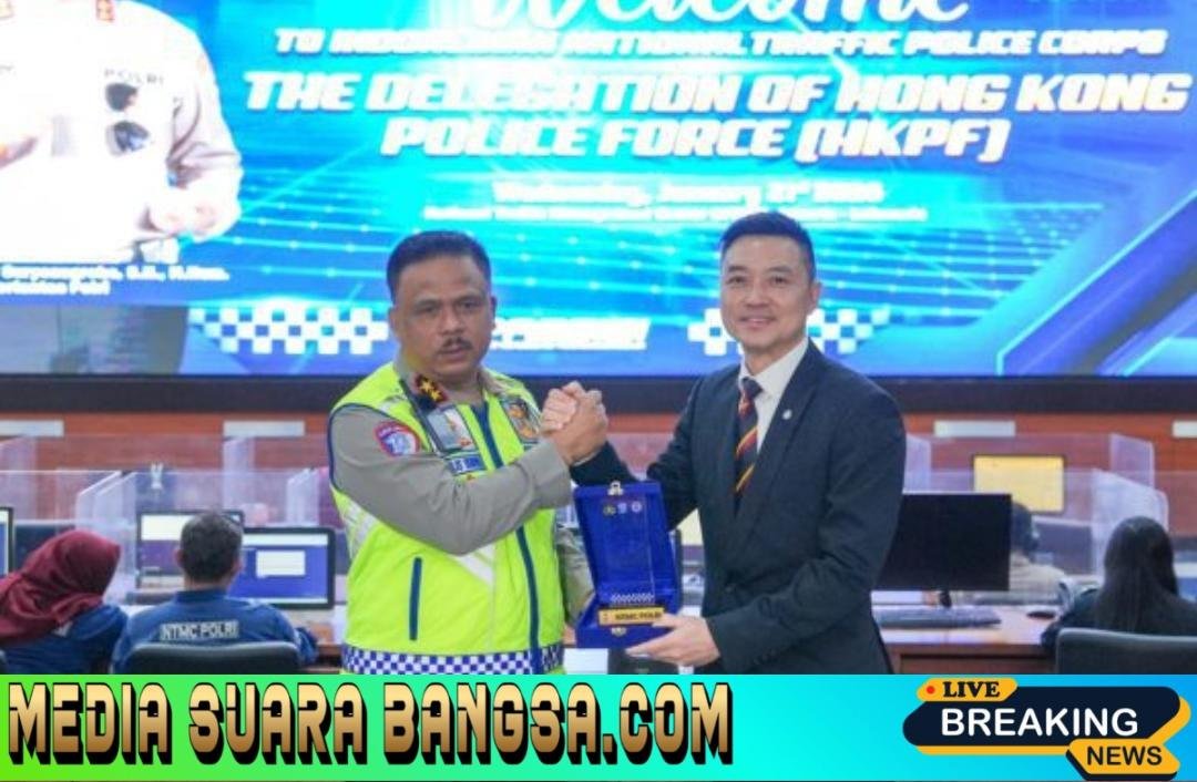 Kakorlantas Polri Terima Kunjungan Delegasi Hongkong, Perkuat Kerja Sama dan Benchmarking Teknologi Lalu Lintas