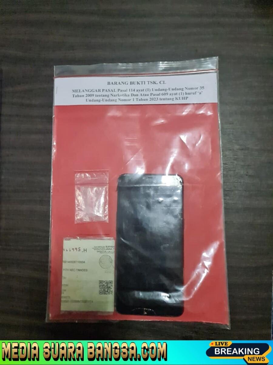 Polres Gresik Bongkar Jaringan Sabu Lintas Kota, Tiga Tersangka Pengedar Diamankan