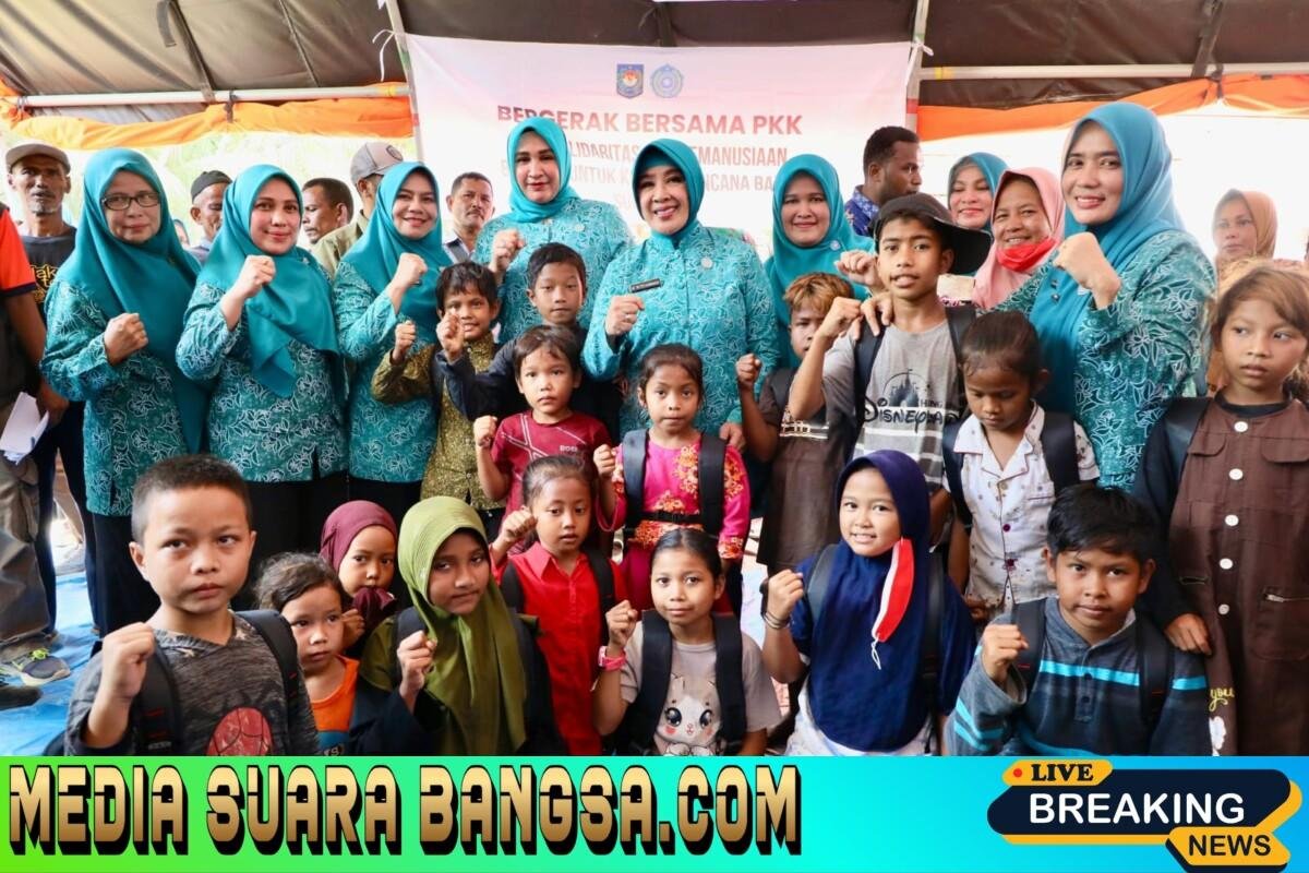 Dukung Pemulihan Pascabencana, TP PKK Pusat Serahkan Bantuan ke Dusun Sarah Gala, Aceh Timur