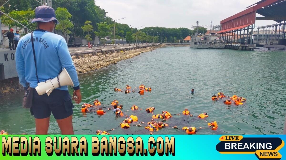 PT Patra Logistic Ikuti Latihan Sea dan Jungle Survival Bersama TNI AL di Koarmada II