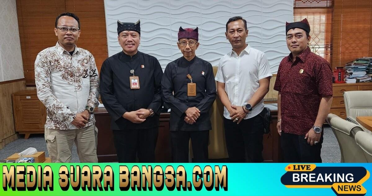 Pengurus Perbakin Banyuwangi Audiensi dengan Sekda Guntur Priambodo