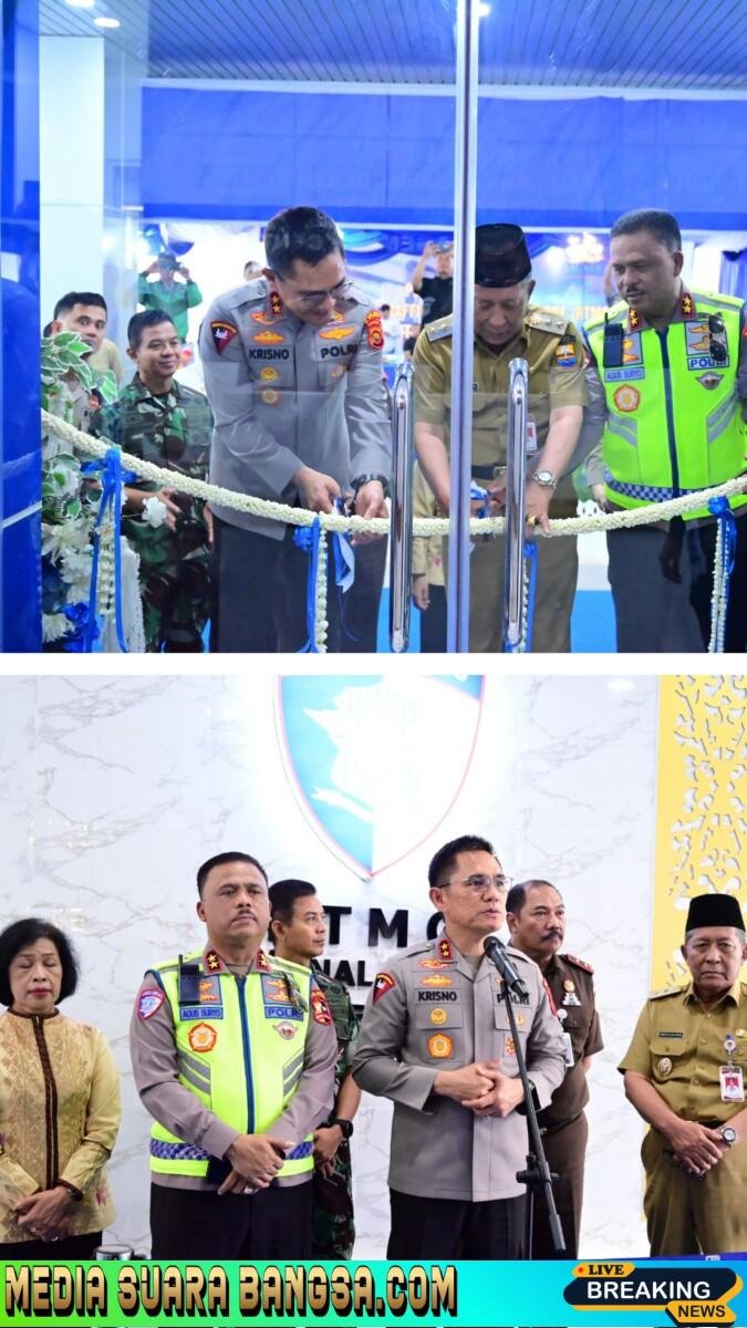Peresmian Gedung RTMC Ditlantas Polda Jambi 2026, Perkuat Transformasi Digital dan Pelayanan Lalu Lintas