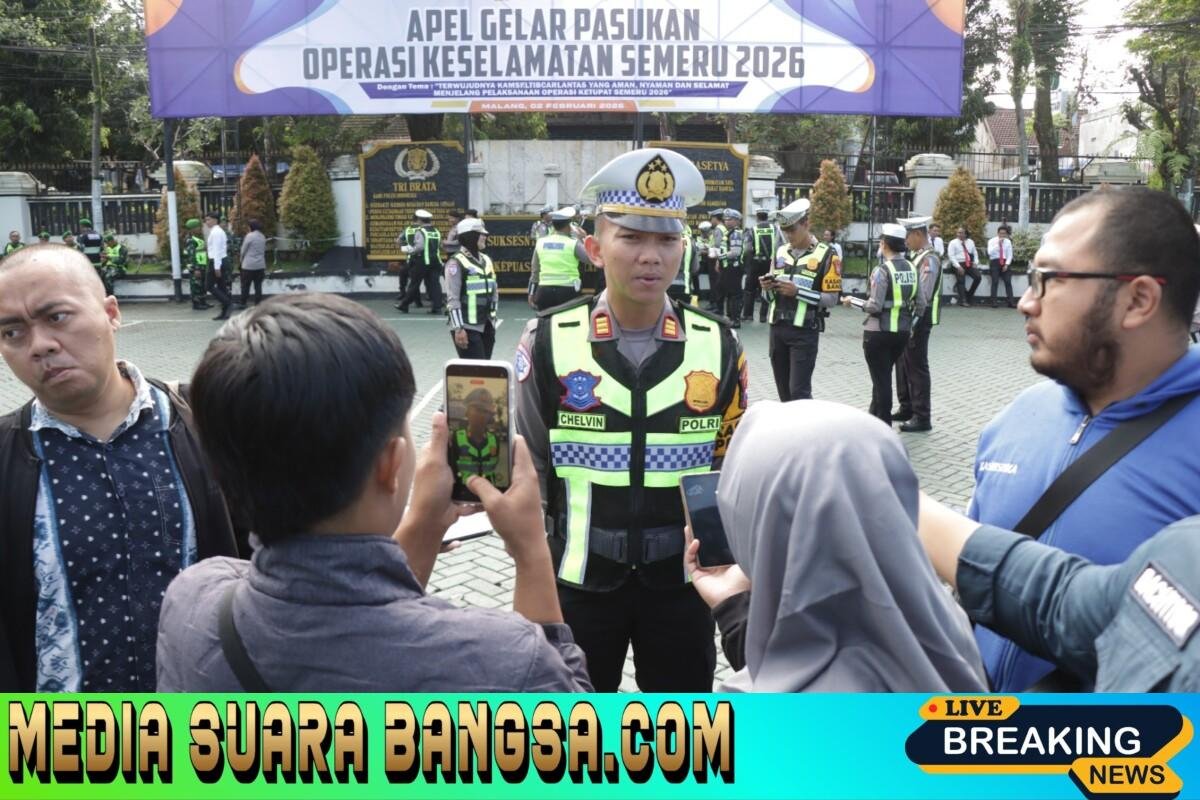 Operasi Keselamatan Semeru 2026 Polres Malang Fokus Tekan Angka Kecelakaan