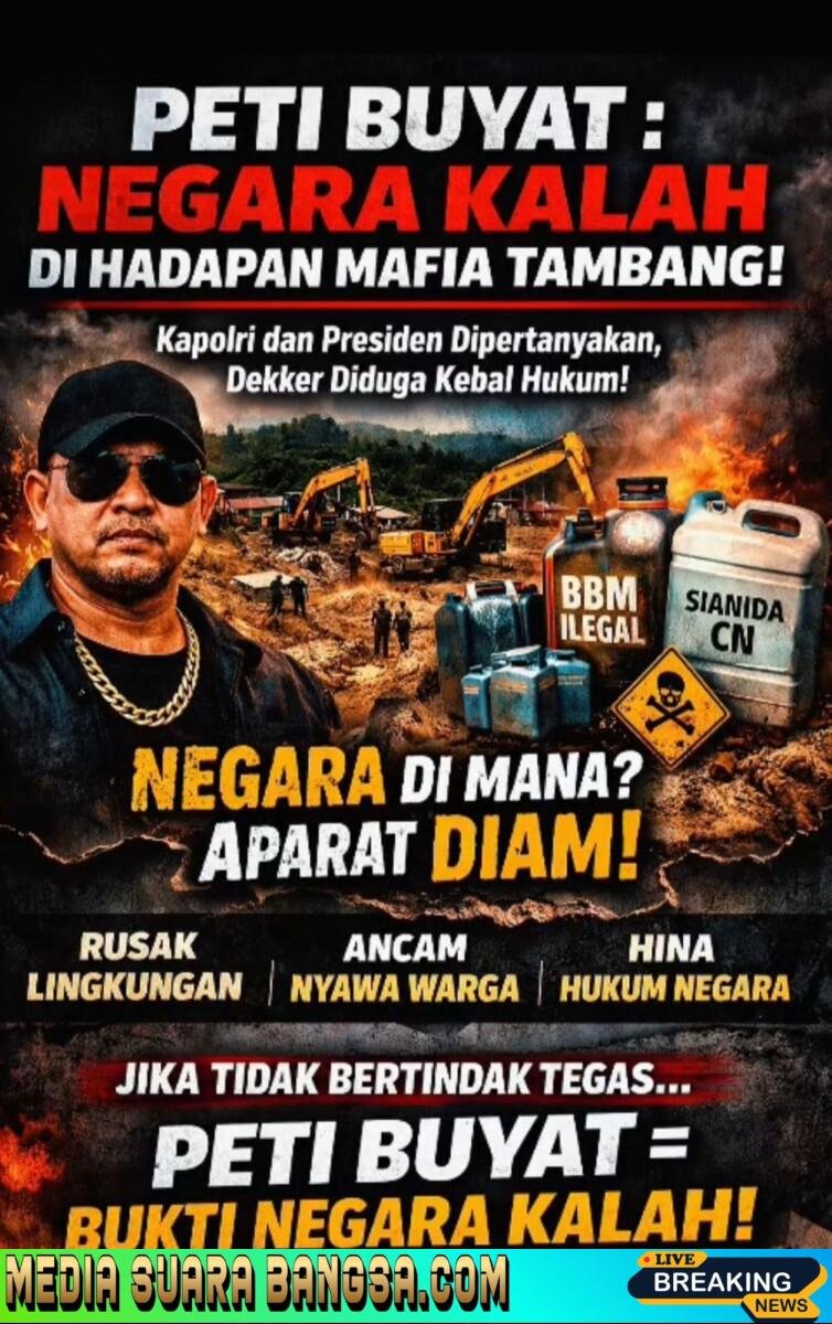 Agus Flores : Kapolri Diminta Dirkrimsus Tidak Bisa Bersihkan Tambang Ilegal dan Ilegal Loging Di COPOT