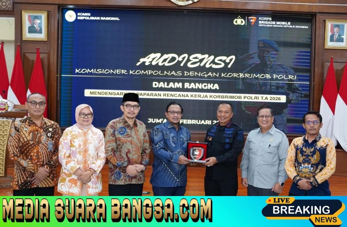 Kompolnas Laksanakan Audiensi dengan Korbrimob Polri, Bahas Rencana Kerja T.A. 2026
