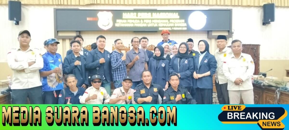 PW FRN Bersama PIJAR Peringati HPN 2026, Tegaskan Peran Pers dan Pemuda Kawal Ketahanan Pangan