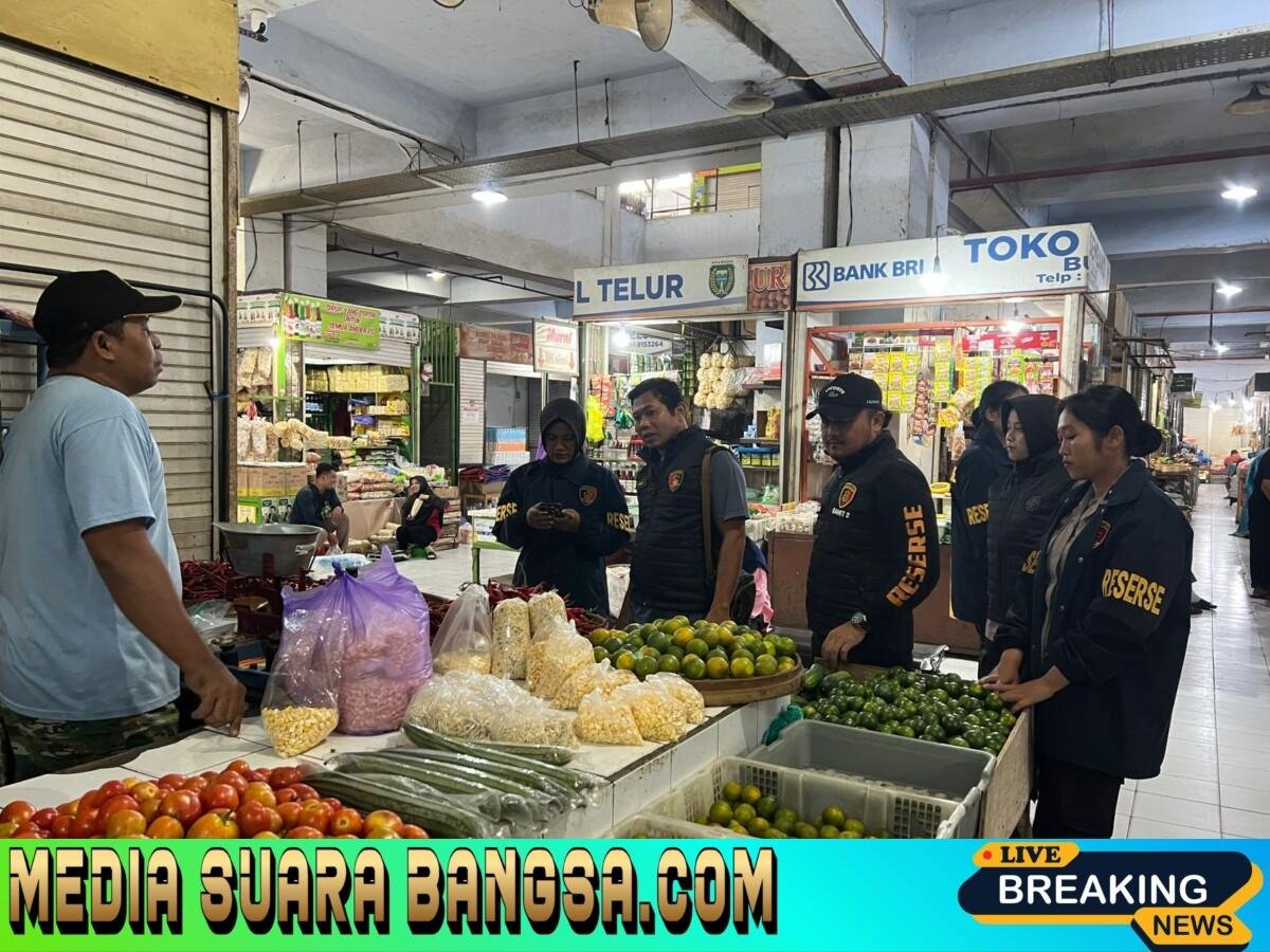 Jelang Ramadan, Satgas Pangan Polres Madiun Kota Pantau Bapokting