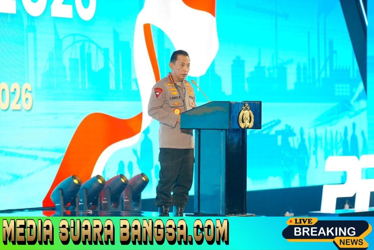 Beri Arahan di Rapim Polri, Kapolri Tegaskan Dukung-Kawal Penuh Program Pemerintah 