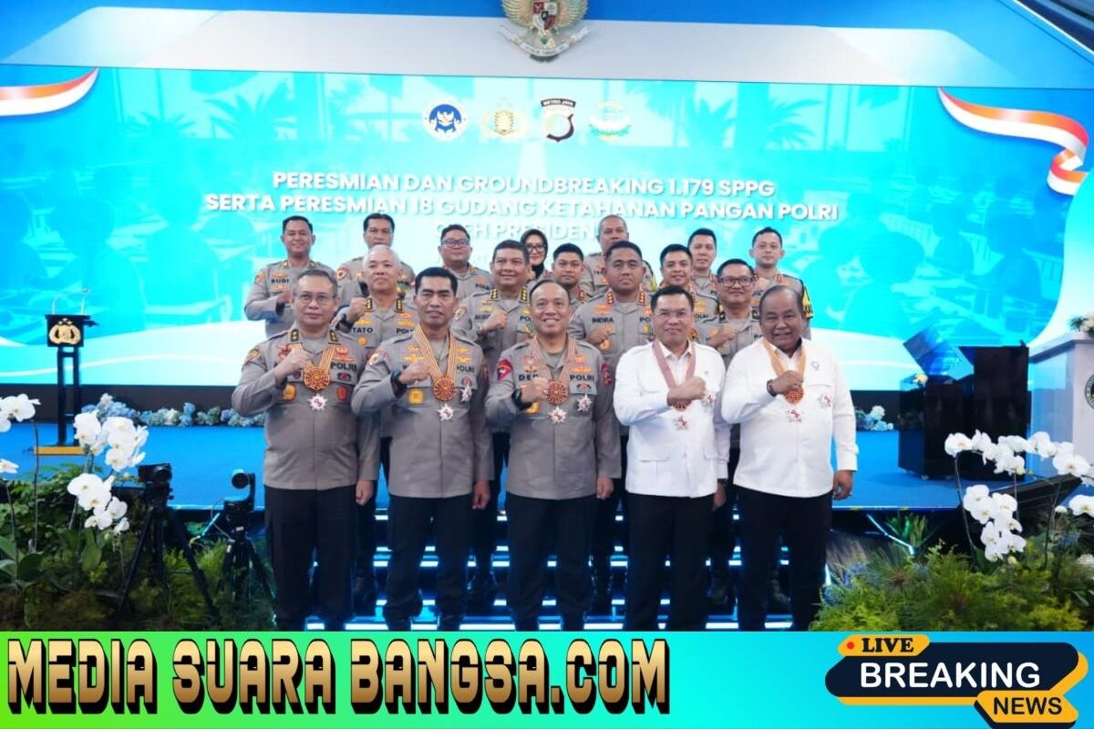 Kontribusi dalam Mendukung MBG, Presiden Anugerahkan Satyalancana Wira Karya kepada Kapolresta Tangerang