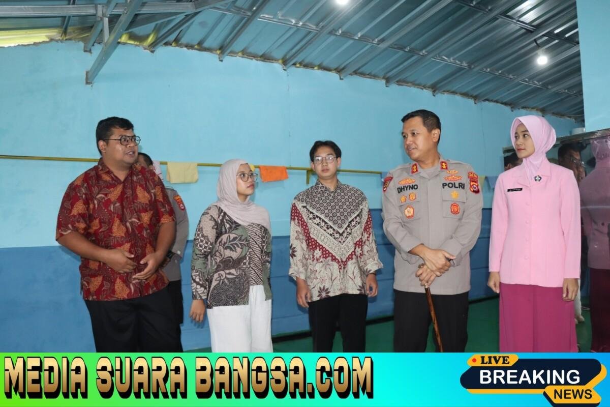 Dukung Program Peningkatan Gizi Nasional, Polres Pandeglang Gelar Zoom Ground Breaking SPPG Polri