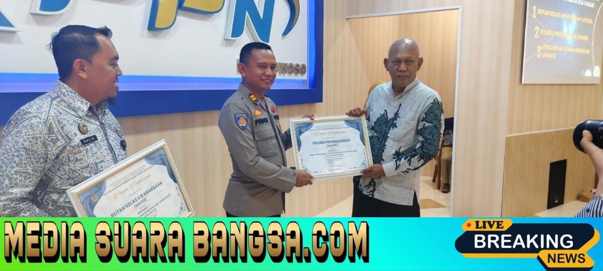 Polres Probolinggo Raih Peringkat II Kinerja IKPA Terbaik Semester II 2025 Dari KPPN Bondowoso