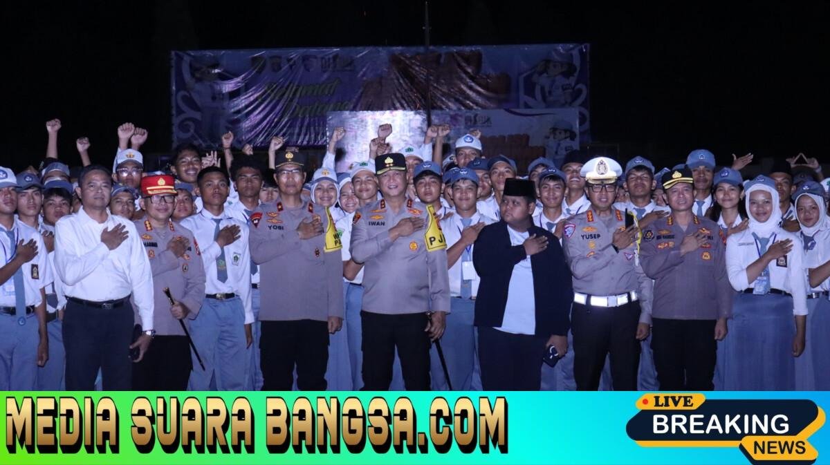 Gebrakan Polda Kalteng Bentuk Polisi Siswa, Saling Jaga Demi Keamanan Sekolah
