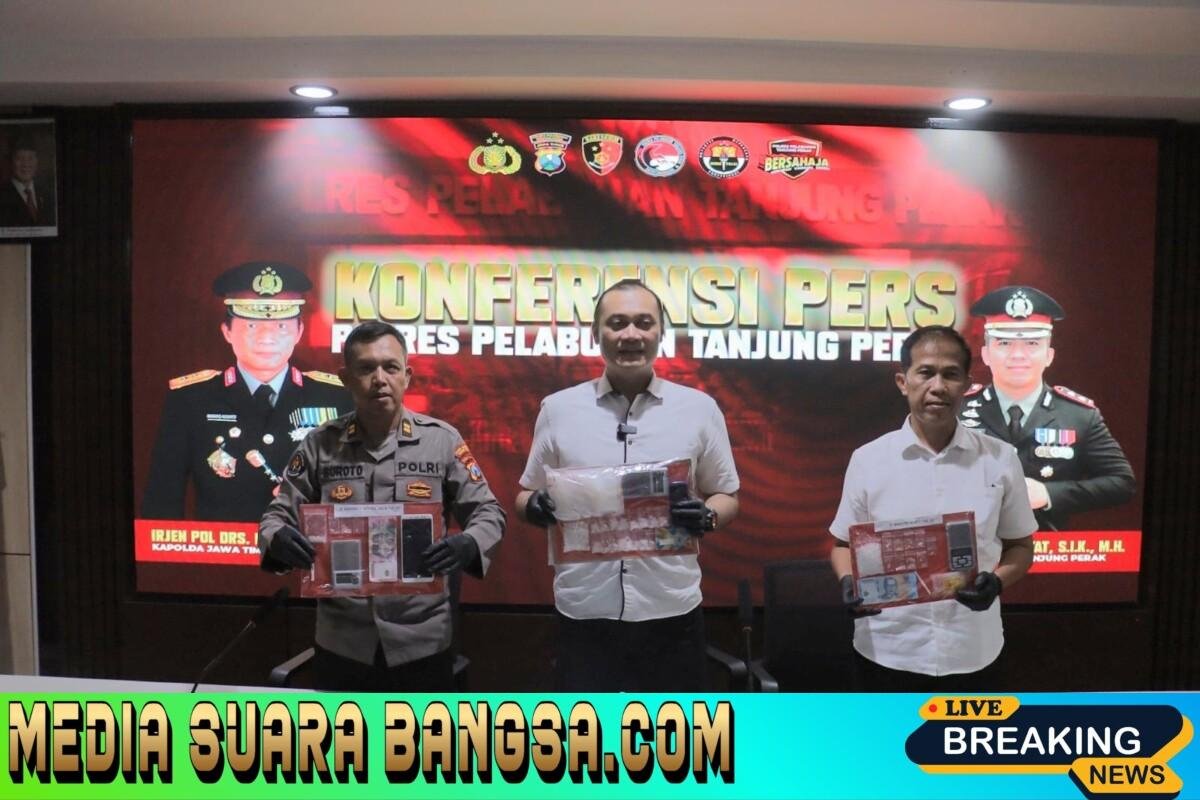 Polres Pelabuhan Tanjungperak Ungkap 41 Kasus Narkotika Sepanjang Januari 2026