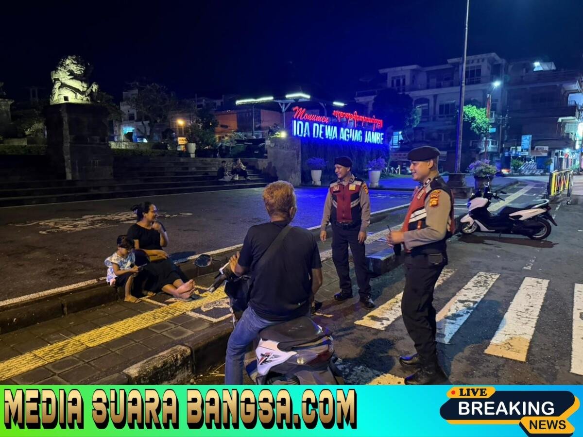 Polres Klungkung Intensifkan Patroli Malam, Tekan Potensi Gangguan Kamtibmas
