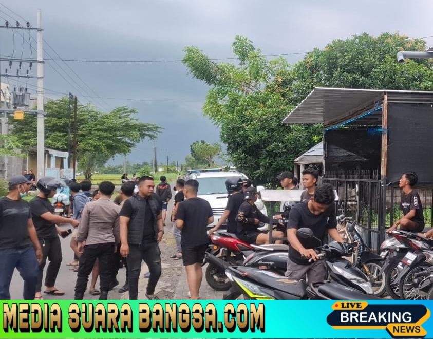 Polres Probolinggo Bubarkan Balap Liar di Besuk, 21 Unit Motor Diamankan
