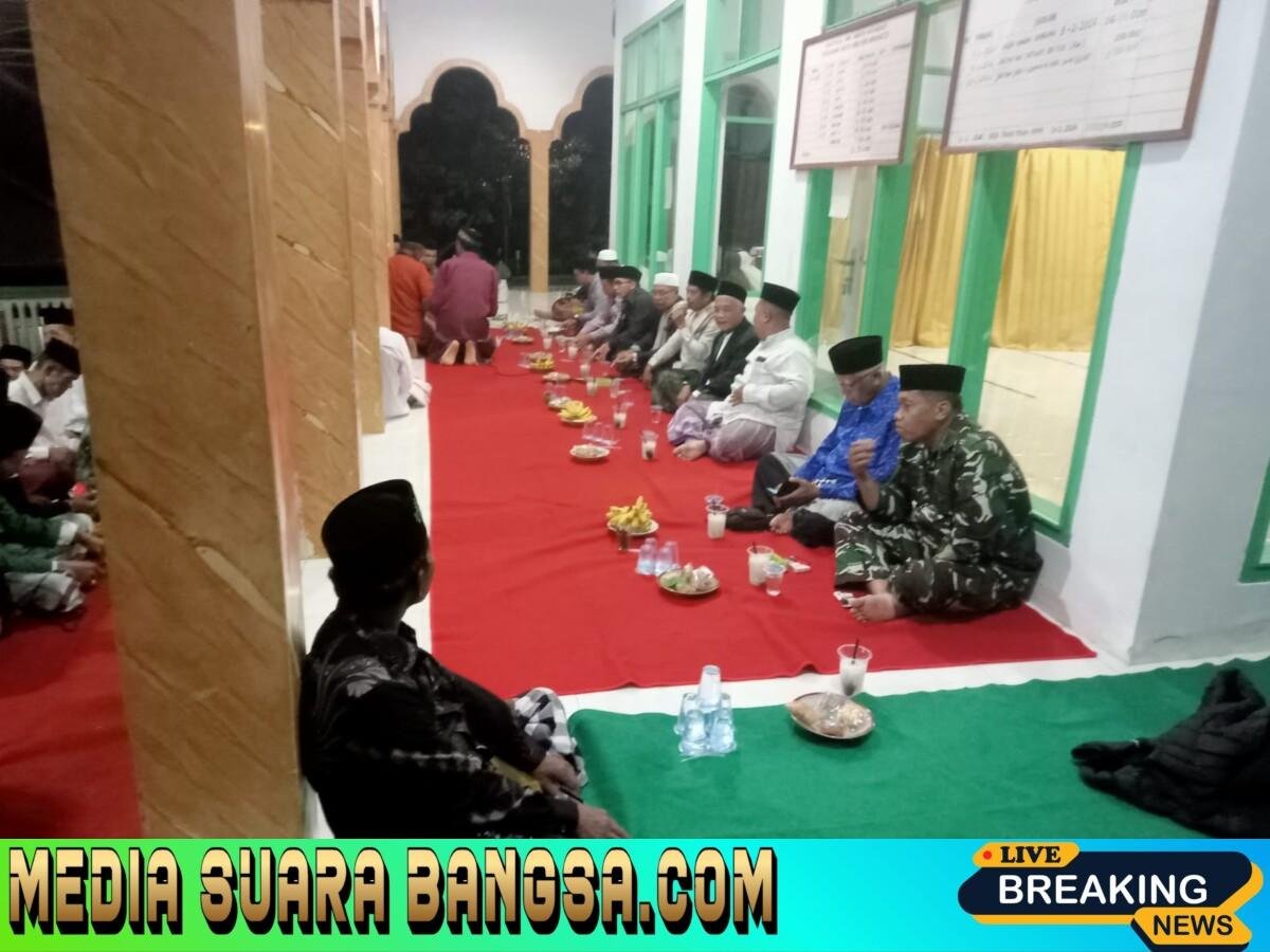 Komandan Koramil Songgon Pimpin Kegiatan Safari Ramadhan, Forpimka Dan Ormas Islam Kompak Jaga Spiritualitas Di Songgon