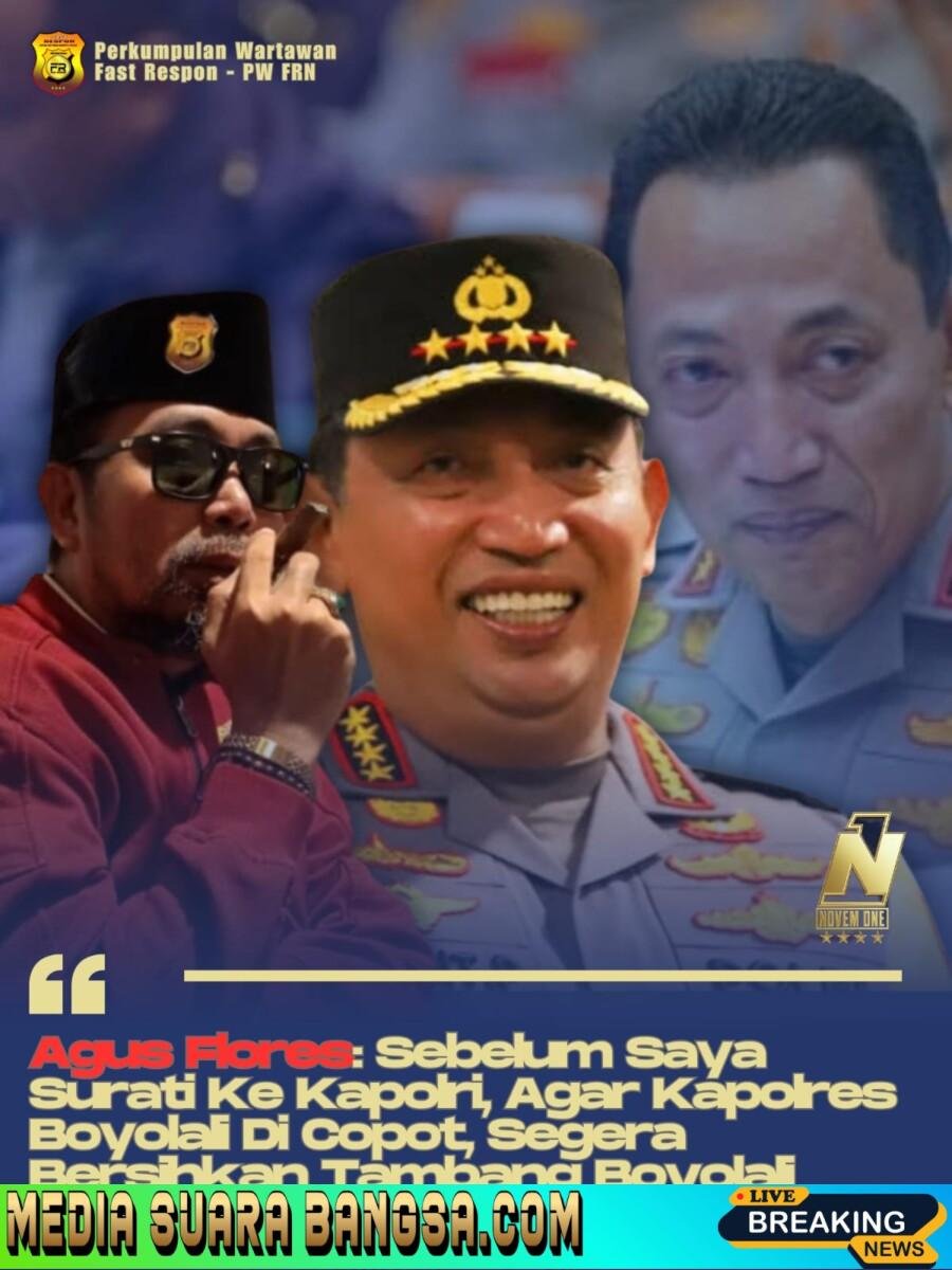 Pimpinan Media 91, Peringati Kapolres Boyolali Agar Hari Ini Diturunkan Alat Ditambang Ilegal