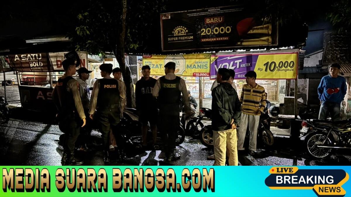 Polres Bondowoso Gelar Patroli Sahur Jaga Kekhusyukan Ramadan