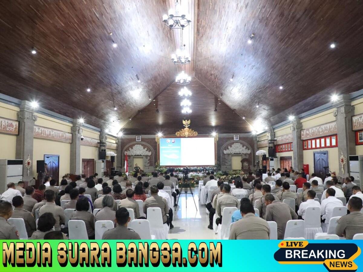 RAPIM POLDA BALI 2026, PERKUAT SINERGI, POLDA BALI PRESISI SIAP AMANKAN DAN SUKSESKAN AGENDA PEMBANGUNAN DAERAH