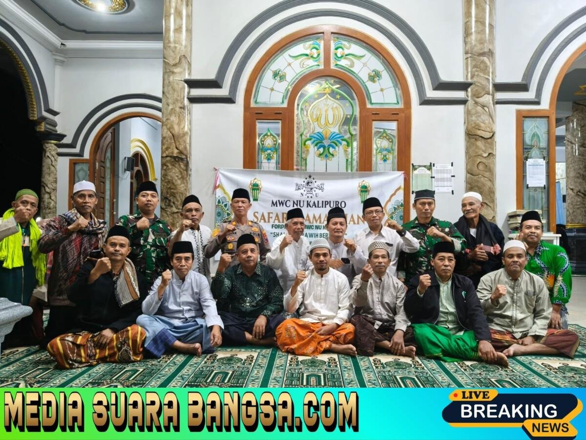 Koramil 0825-21 Kalipuro dan Masyarakat Kalipuro Bersinergi dalam Safari Ramadhan”