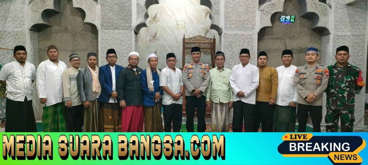 Jalin Kedekatan dengan Warga, Babinsa Desa Mangir Ikuti Safari Ramadhan di Dusun Sumbersari