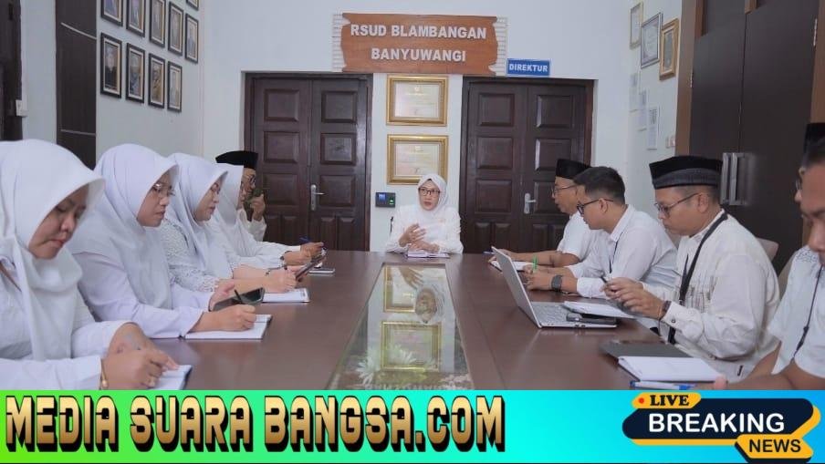 Persiapan RSUD Blambangan Menuju WBBM (Wilayah Birokrasi Bersih dan Melayani)