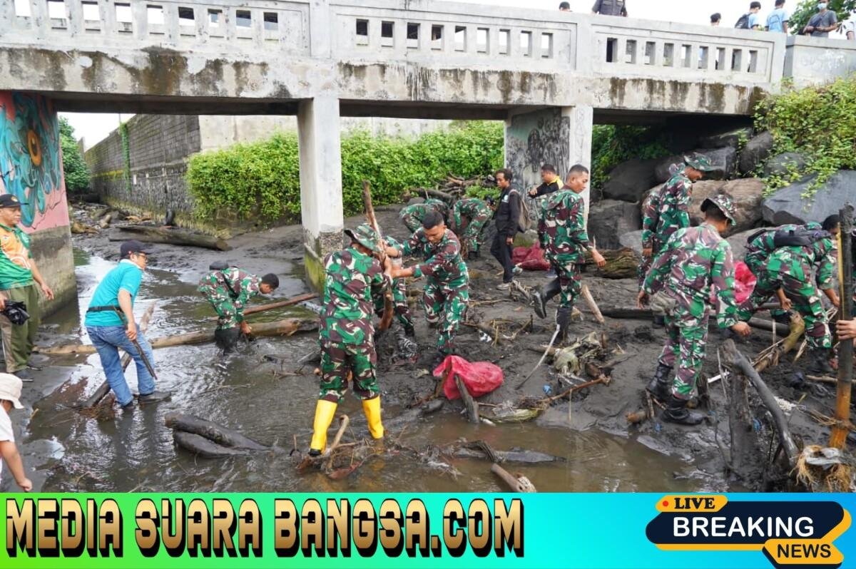 Kodam IX/Udayana Kerahkan Ratusan Personel, Perkuat Sinergi Lintas Sektor dalam Gerakan Bali Bersih Sampah