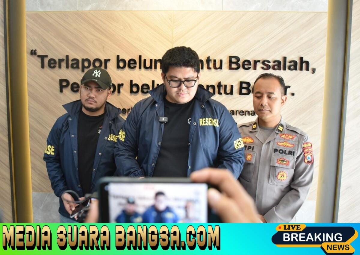 Polres Gresik Amankan Tersangka Pengedar Serbuk Petasan Asal Trenggalek