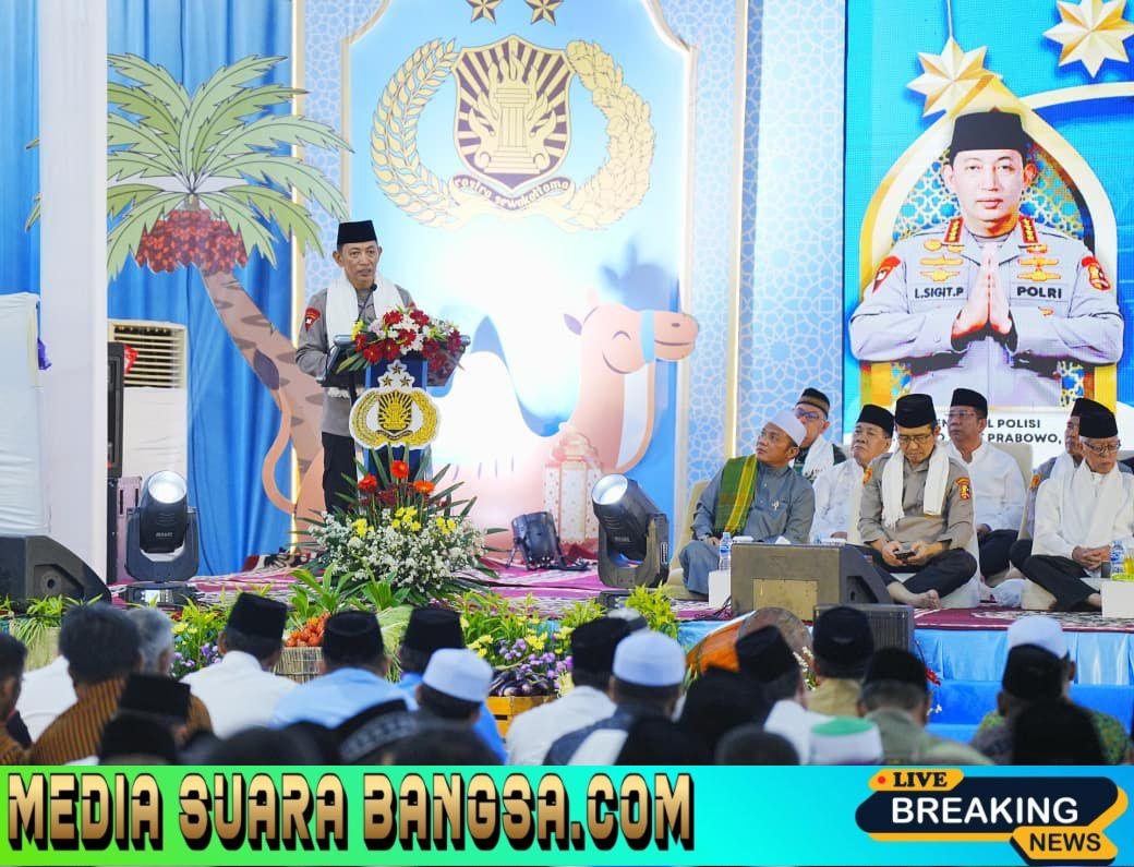 Safari Ramadhan di Sumsel, Kapolri: Jangan Terpancing Isu yang Memecah Persatuan! 