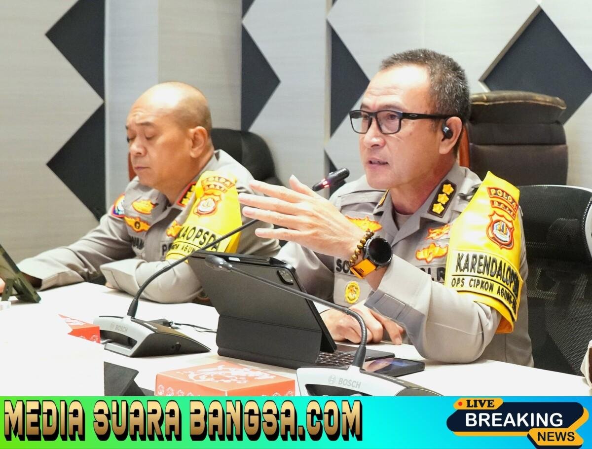 Delapan Hari Ops Cipkon Agung-2026, Kriminalitas di Bali Menurun
