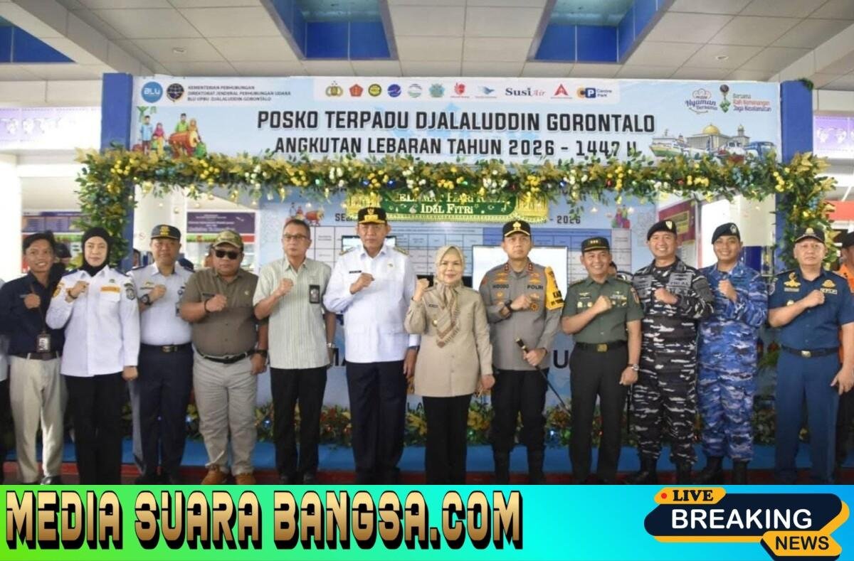 Pastikan Kelancaran Arus Transportasi, Kapolda Gorontalo Pantau Kesiapan Posko Terpadu Bandara dan Terminal Isimu