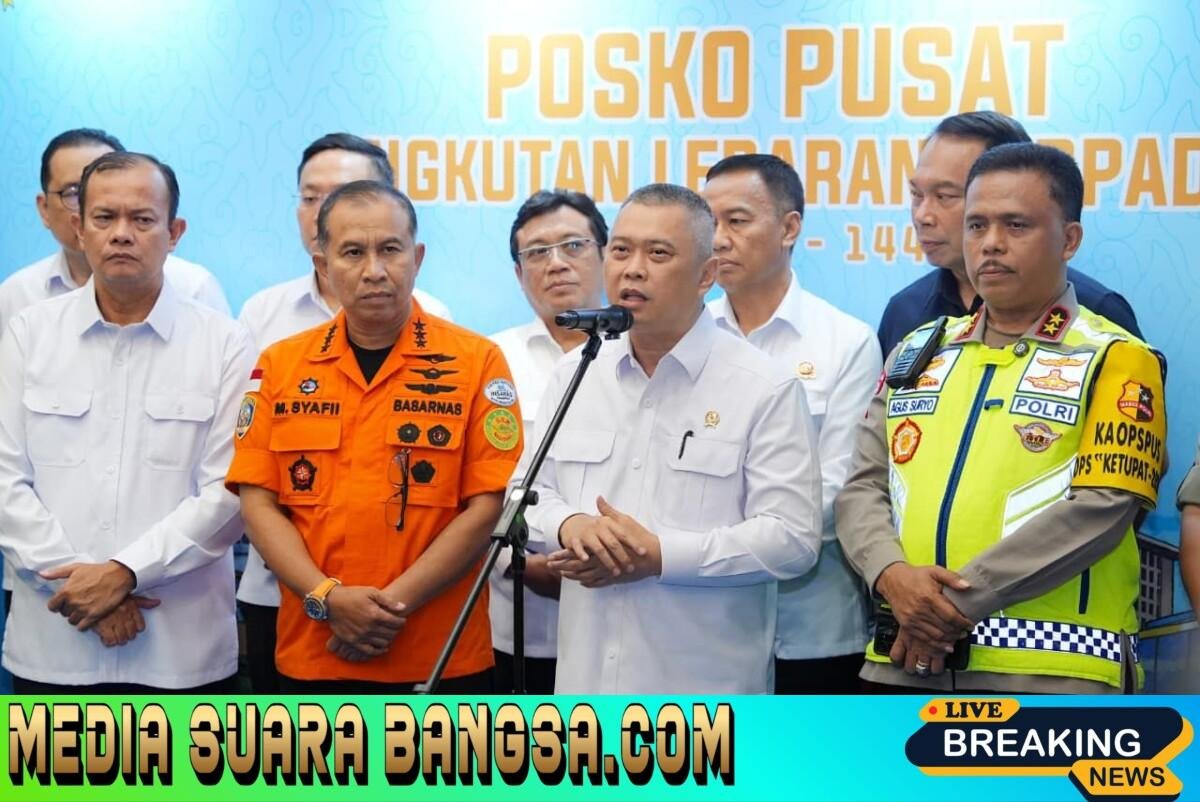 Hadiri Pembukaan Posko Angkutan Lebaran 2026, Kakorlantas Pastikan Hiruk-pikuk Operasi Ketupat Berjalan Lancar