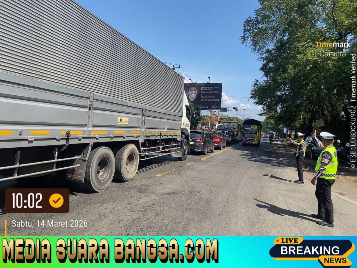 Polda Bali Bergerak Cepat Urai Antrean 10 Kilometer di Gilimanuk Saat Puncak Arus Mudik