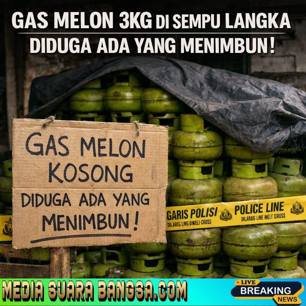 Diduga Ada Penimbunan Gas Melon 3 Kg oleh Pengecer, Warga Kecamatan Sempu Banyuwangi Kesulitan Dapatkan Elpiji