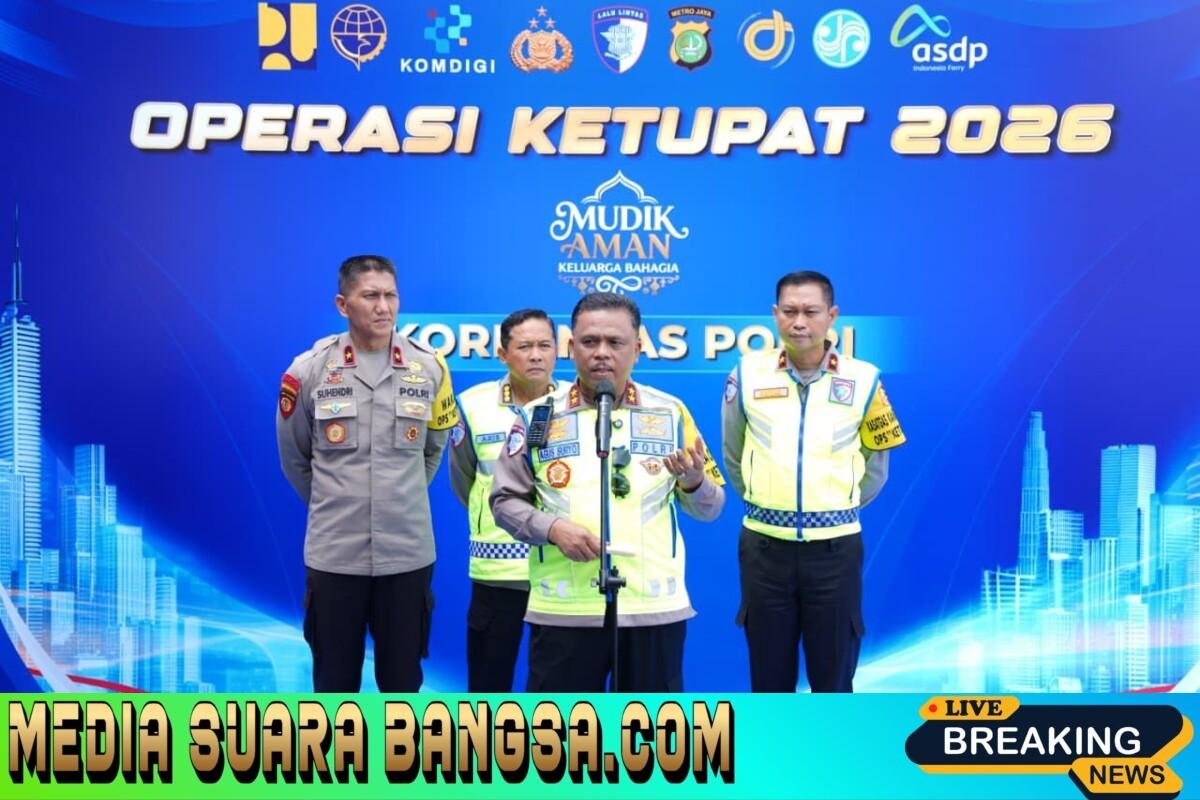 Arus Mudik Baru 25 Persen Tinggalkan Jakarta, Kakorlantas Tegaskan Keselamatan Prioritas Operasi Ketupat 2026