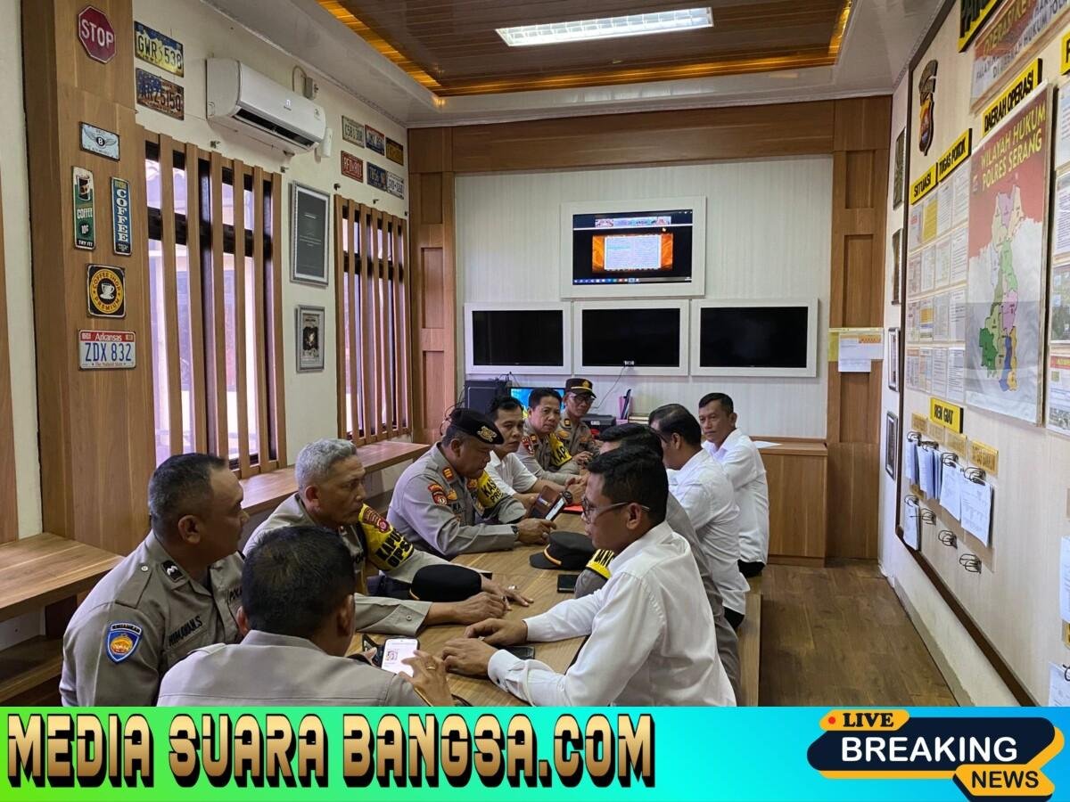 Polres Serang Gelar Anev Operasi Ketupat Maung 2026