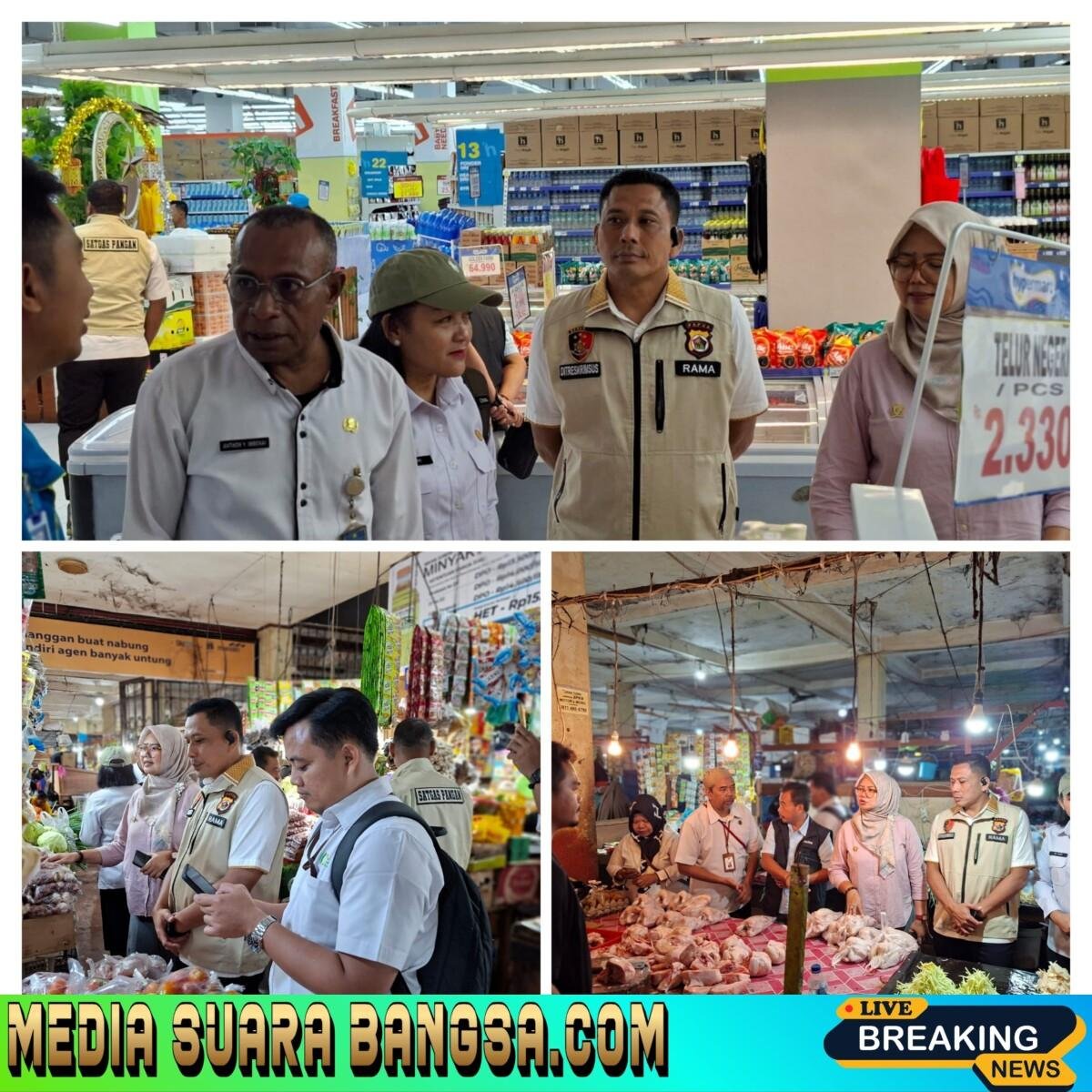 Ditreskrimsus Polda Papua Kawal Ketat Stabilitas Harga Pangan di Jayapura