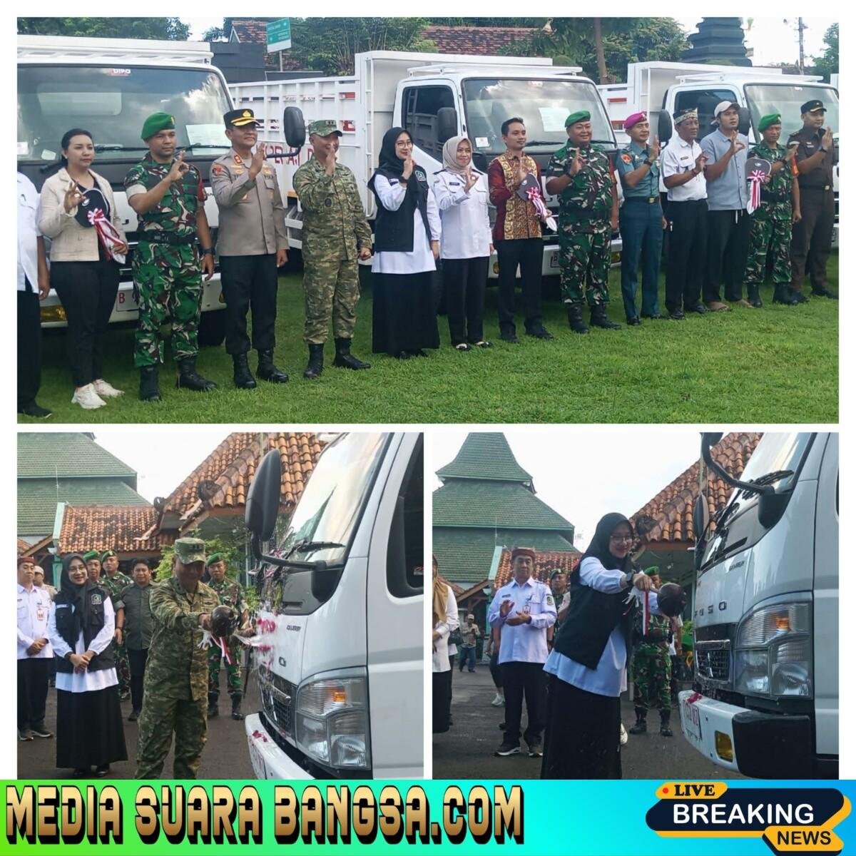 Sebanyak 18 Unit Truk Untuk Operasional Koperasi dan Usaha, Telah Didistribusikan Oleh KODIM 0825 dan PEMKAB Banyuwangi.